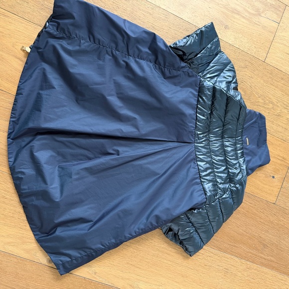 Herno Navy Short-Sleeve Quilted Packable Jacket - Picture 3 of 5